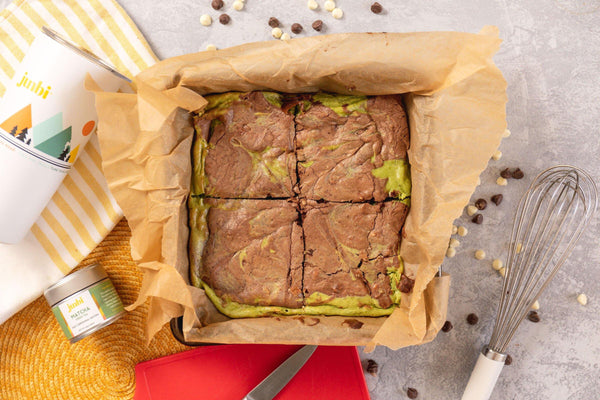 How to Prepare Matcha Cheesecake Brownies - Junbi