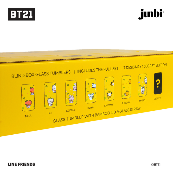 Junbi meets BT21 Blind Box Glass Cup Set