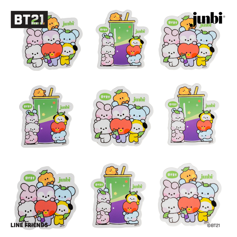 Junbi meets BT21 Stickers
