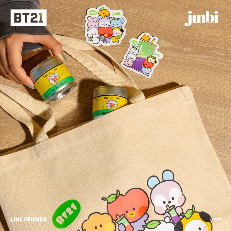Junbi meets BT21 Ceremonial Matcha Tin (30g) Junbi meets BT21 Ceremonial Matcha Tin (30g)