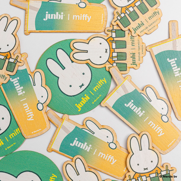 Junbi | Miffy Bamboo Stickers