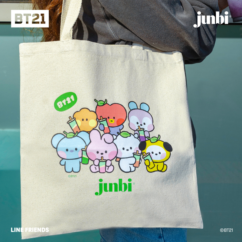 Junbi meets BT21 Tote Bag