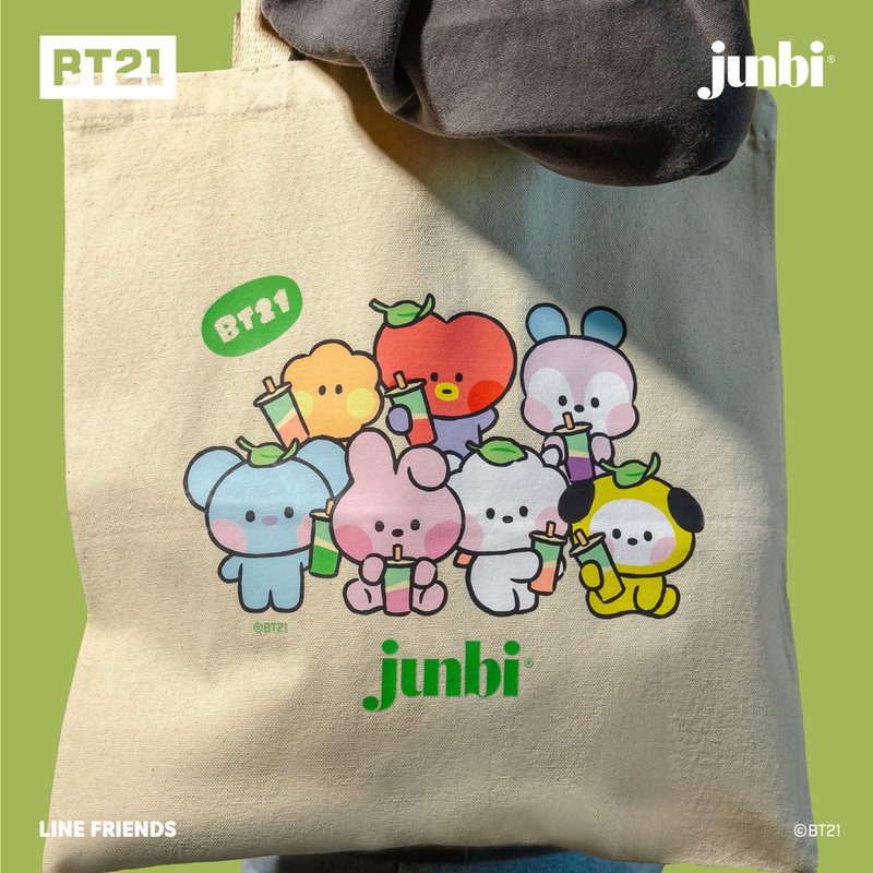 Junbi meets BT21 Tote Bag