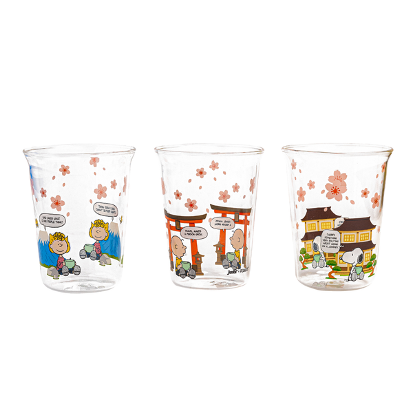 Peanuts Glass Cup Set – Junbi
